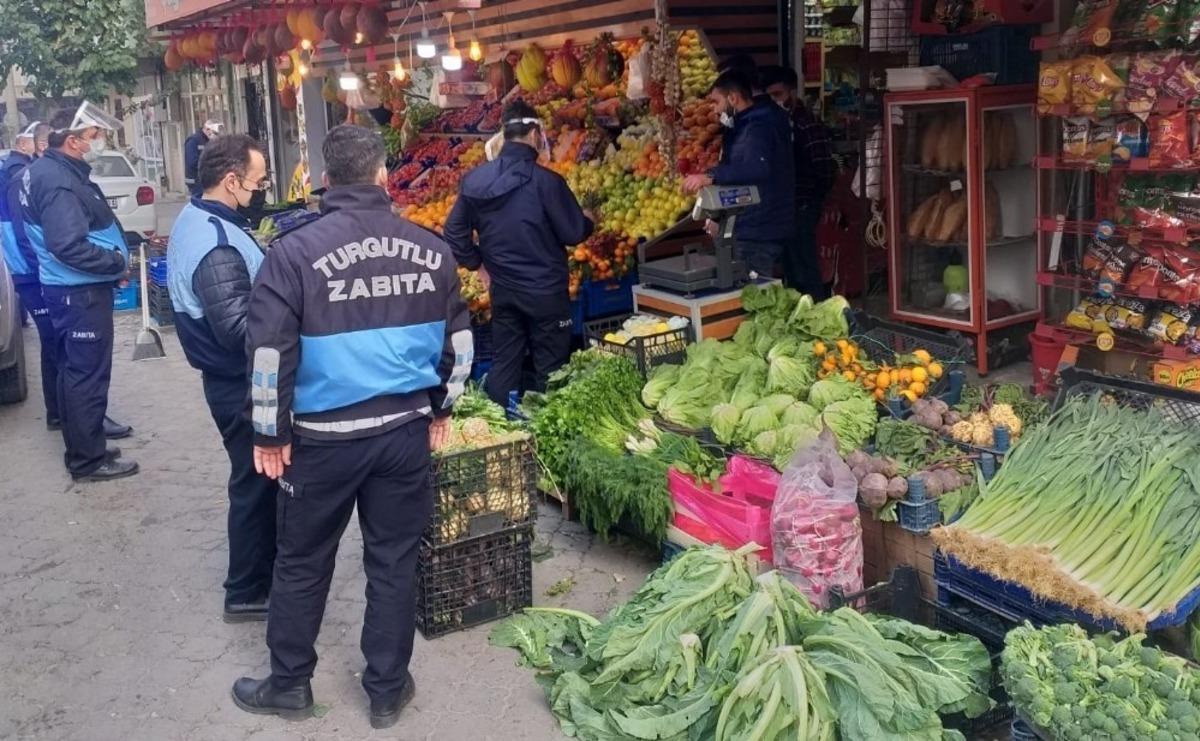 Turgutlu&rsquo;da kaldırım işgaline ve seyyara sıkı denetim