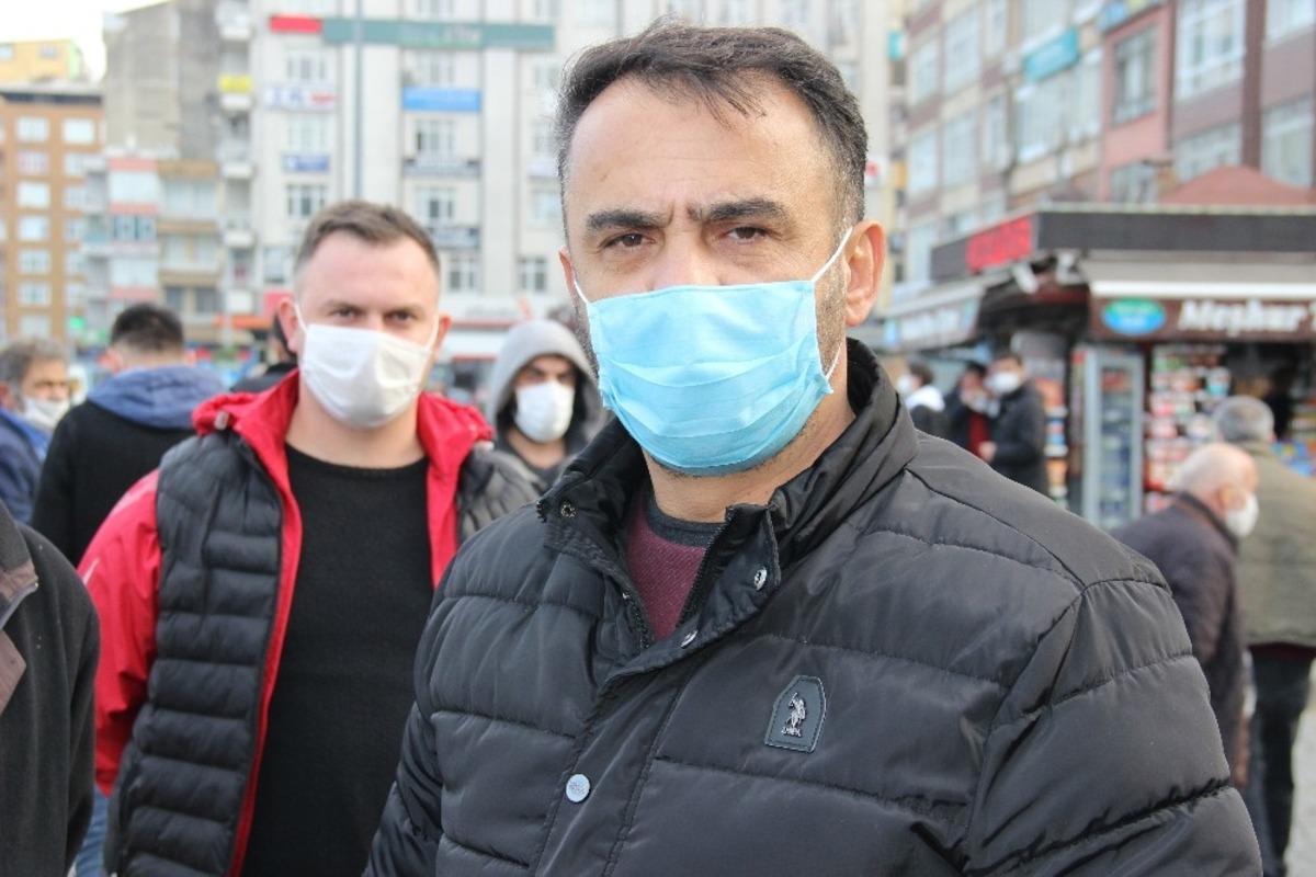 Rize&rsquo;de mevcut yerlerinden taşınmak istemeyen minib&uuml;s şof&ouml;rleri tepkili