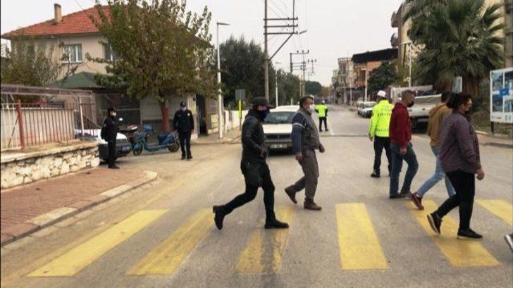 Sarıgöl’de yaya geçitlerde geçiş uygulaması G4