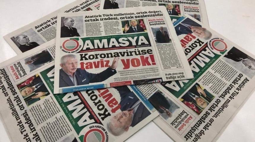 Amasya Belediyesi&rsquo;nin hizmetlerini duyurduğu gazetenin 10. sayısı yayında