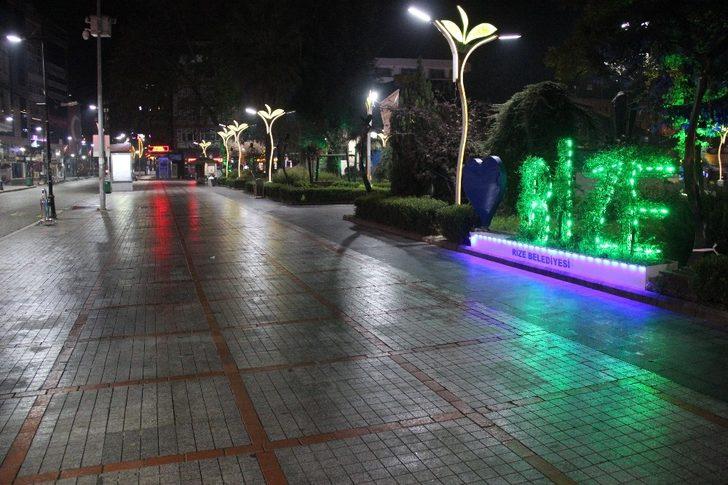 Rize’de sokaklar sessizliğe büründü G1