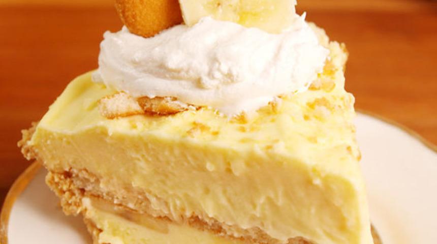 Muz Pudingli Cheesecake