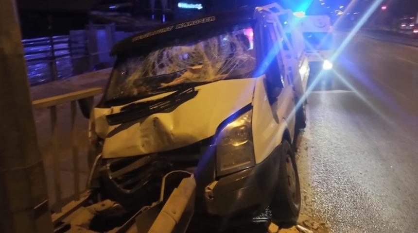 Başkent&rsquo;te trafik kazası: 2 yaralı