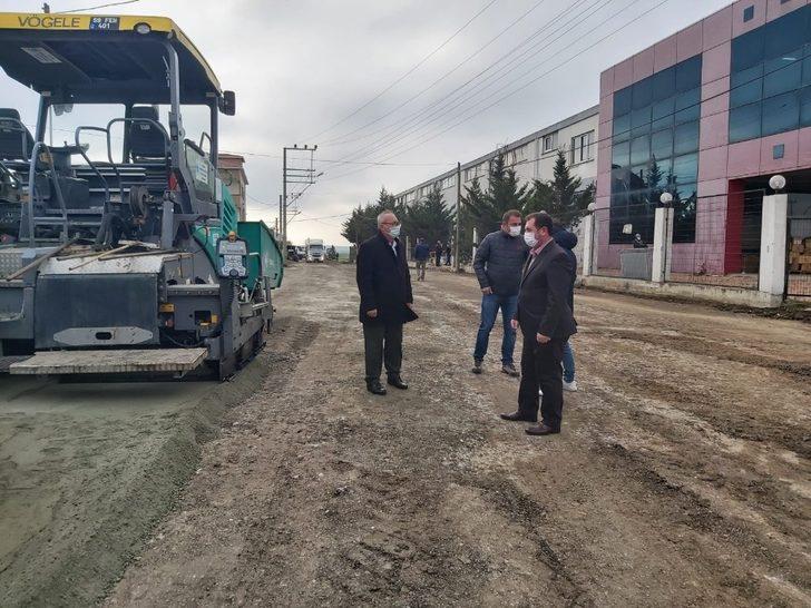 Ergene’de beton yol yapım çalışmaları G2