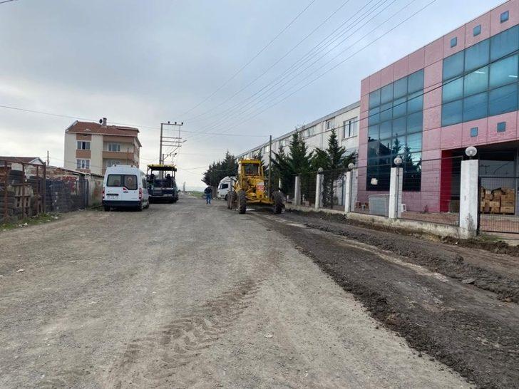 Ergene’de beton yol yapım çalışmaları G3