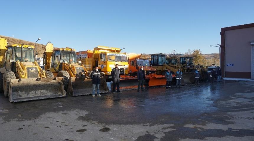 Akyurt Belediyesi kışa hazır
