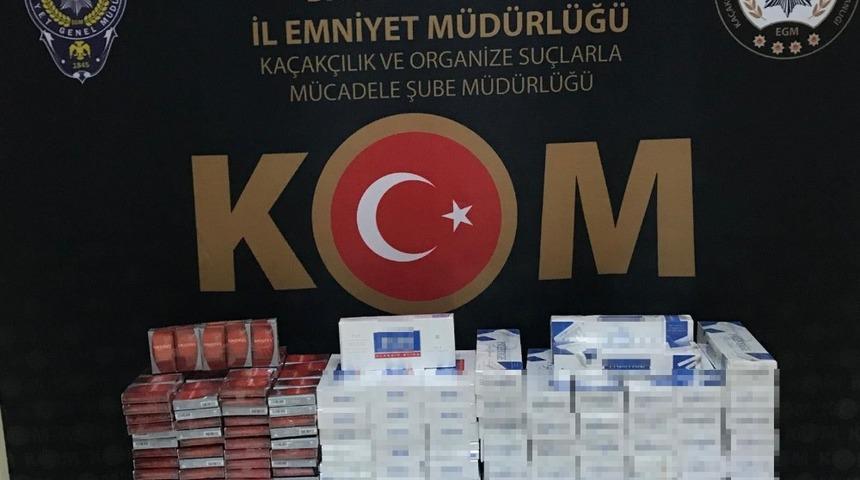 Batman&rsquo;da bin 90 paket ka&ccedil;ak sigara ele ge&ccedil;irildi