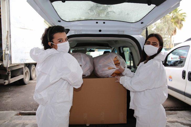 Covid-19 testi pozitif çıkanlara kahvaltı ve sıcak yemek G4