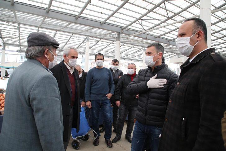 Gölbaşı Belediyesi semt pazarlarına kişi sınırlaması getirdi G1