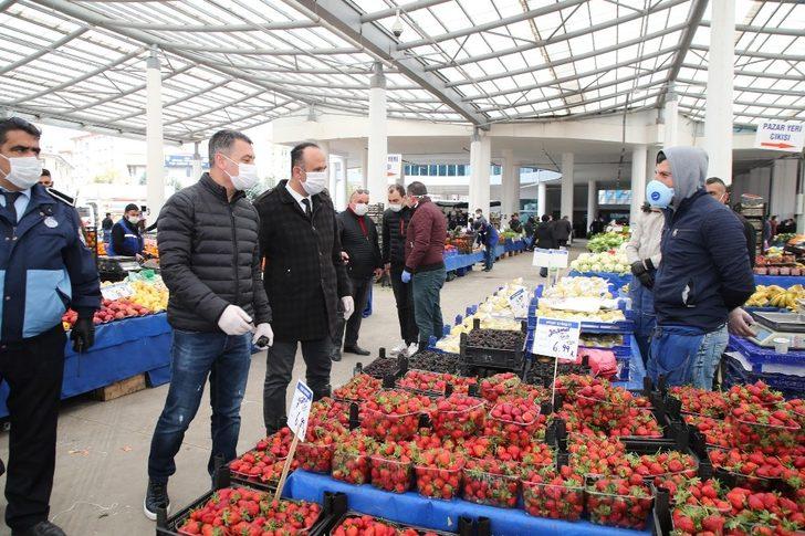 Gölbaşı Belediyesi semt pazarlarına kişi sınırlaması getirdi G2