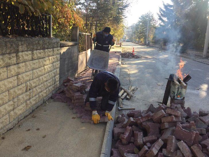 Safranbolu’da kaldırım yenileme çalışmaları devam ediyor G1