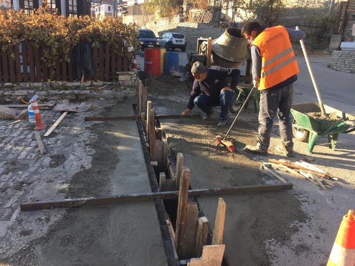 Safranbolu’da kaldırım yenileme çalışmaları devam ediyor G2