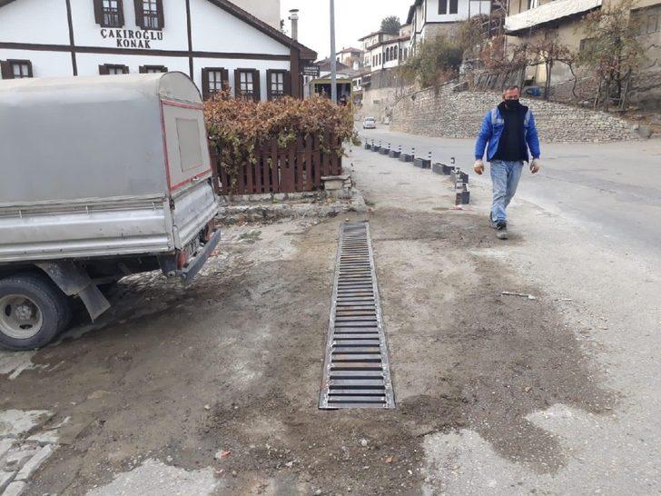 Safranbolu’da kaldırım yenileme çalışmaları devam ediyor G3