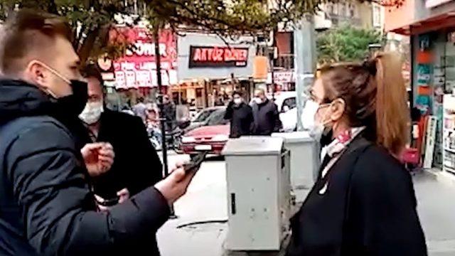 Polisi görünce maskesini taktı, ’Ben ne yaptım’ dese de cezadan kurtulamadı