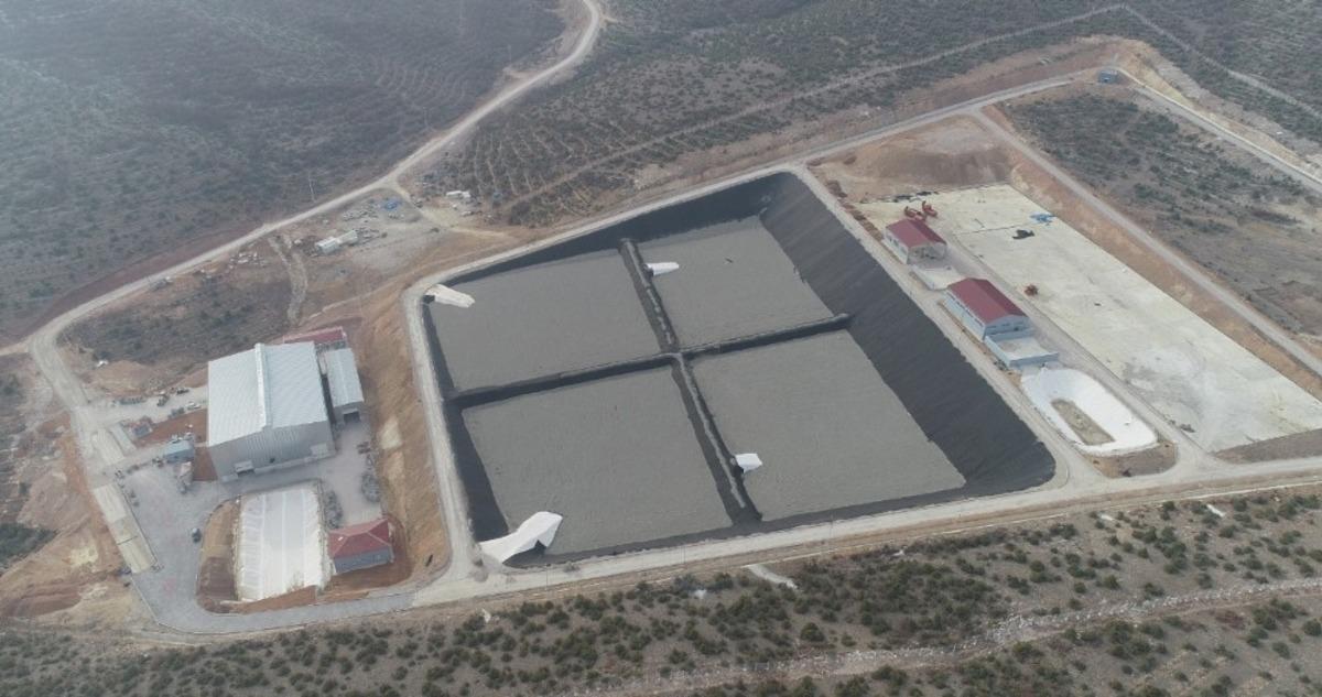 Katı Atık D&uuml;zenli Depolama ve Bertaraf Tesisi inşaatında sona yaklaşıldı