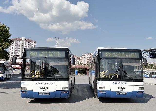 Sokağa çıkma kısıtlamasında EGO otobüs ve raylı sistemlerde yeni düzenleme