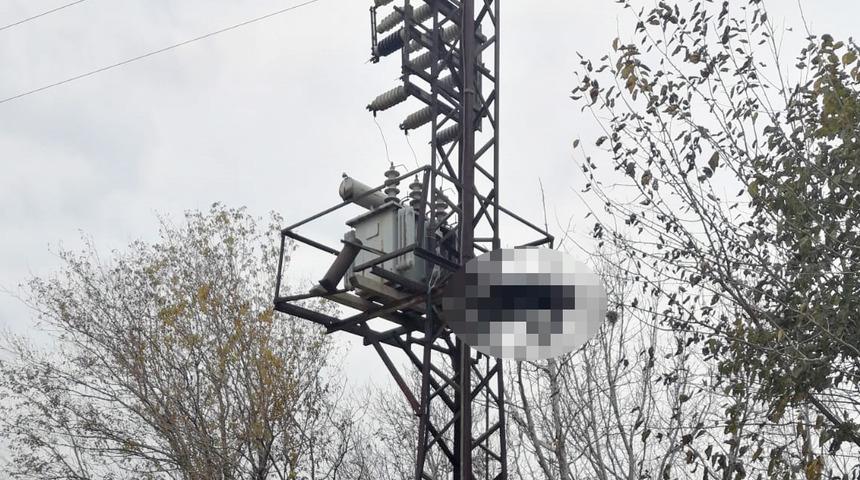 Korkun&ccedil; olay! Trafo direğinde cansız bedeni bulundu