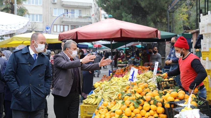 Yunusemre&rsquo;de pazar yerlerinin g&uuml;nleri değişti