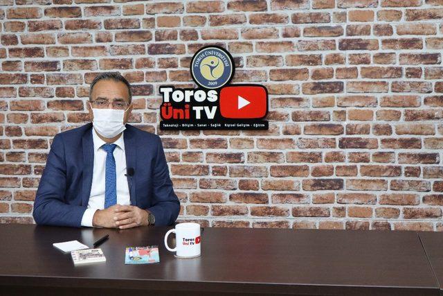 Akdeniz Kent Konseyi Başkanı Mustafa Erim Toros Üni TV’nin konuğu oldu