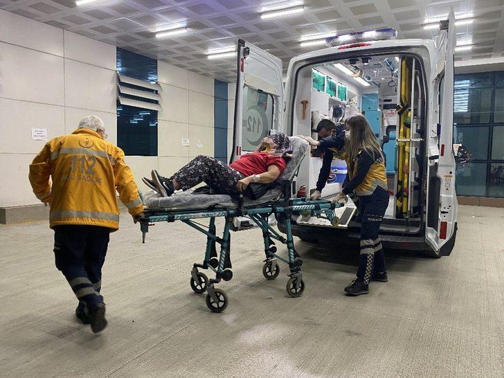 Düzce’de eşi tarafından dövülen kadın hastanelik oldu