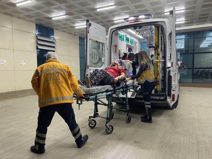 Düzce’de eşi tarafından dövülen kadın hastanelik oldu