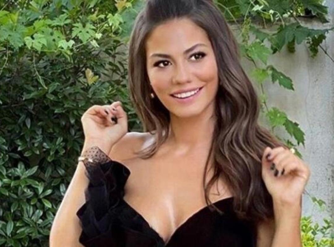 Demet &Ouml;zdemir'in mini etekli pozları olay oldu!