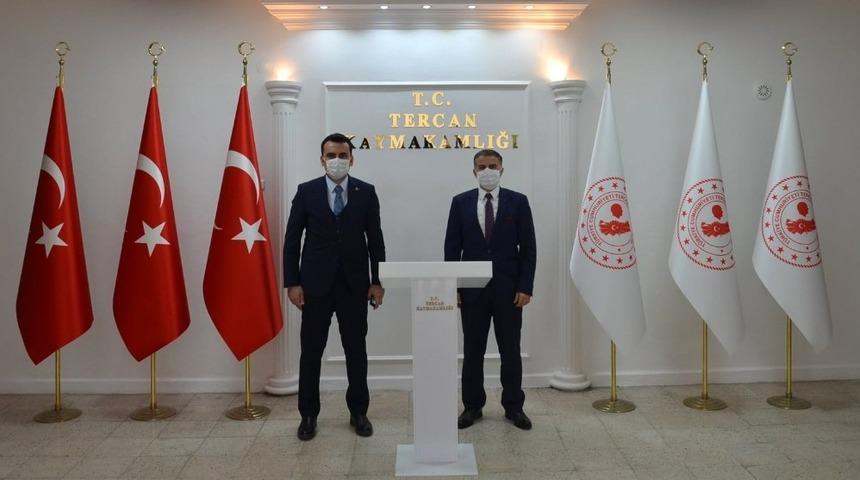 Başsavcı Çiçekten Kaymakam Çelik’e ziyaret