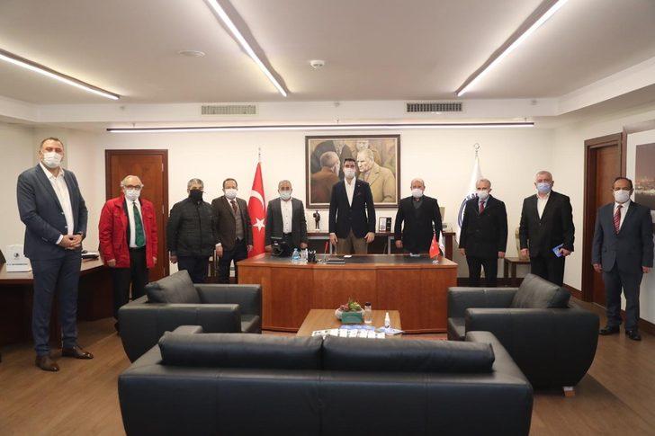 Başkan Gökhan Yüksel meslek odalarının başkanları ile bir araya geldi G4