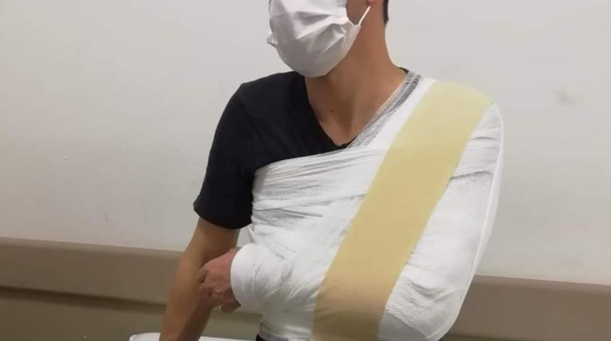 Koronavirüs vakasına giden ambulans şoförüne saldırı