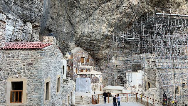 sümela manastırı restorasyonu