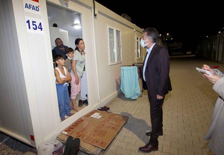 Başkan Sandal, konteyner kentteki depremzedeler ile buluştu G3