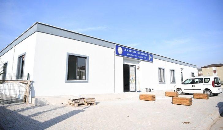 Kocaman, kültür ve taziye evini inceledi G3