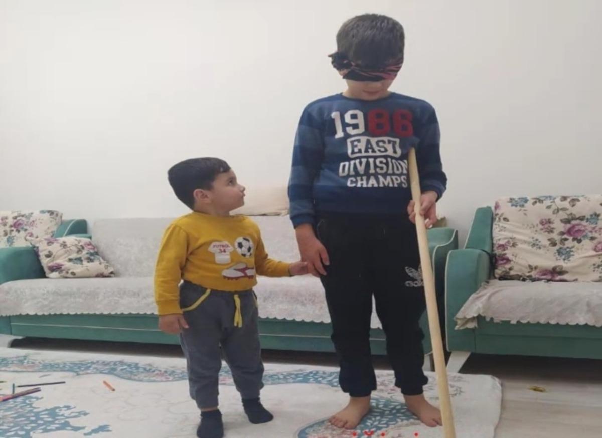 Ortaokul &ouml;ğrencilerinden engellilere mesaj var