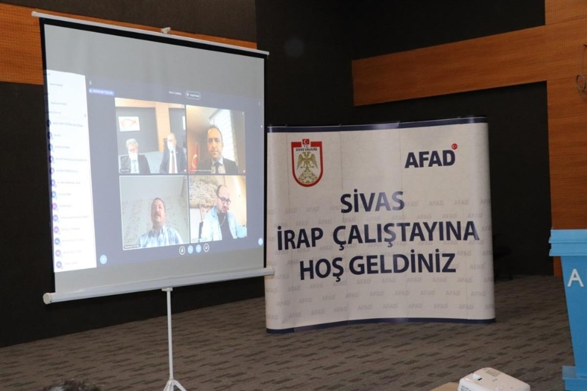 Sivas&rsquo;ta İl Risk Azaltma Planı hazırlama &ccedil;alıştayı d&uuml;zenlendi