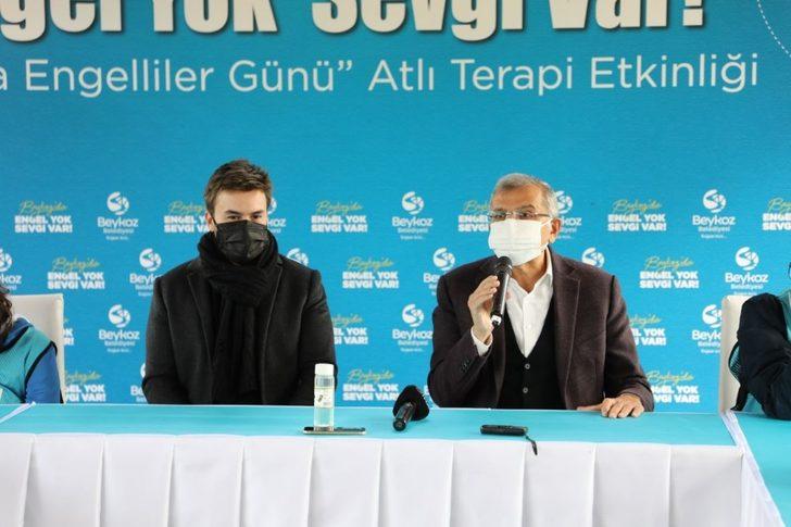 Otizmli çocuklar Beykoz’da Mustafa Ceceli ve atla terapiyle buluştu G5