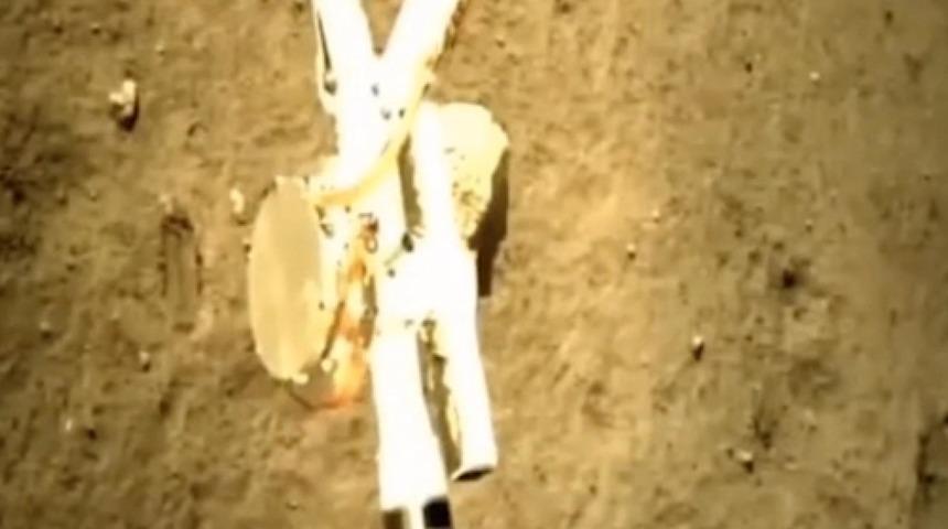 İşte Chang’e 5’in Ay’da kaya örnekleri topladığı o anlar!