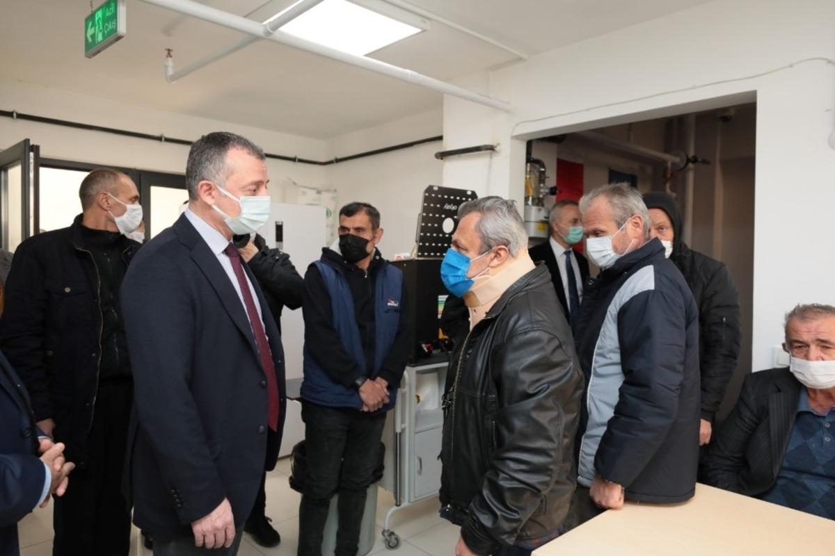 Başkan B&uuml;y&uuml;kakın, Gebze&rsquo;de yeni hizmete giren barınma evini ziyaret etti