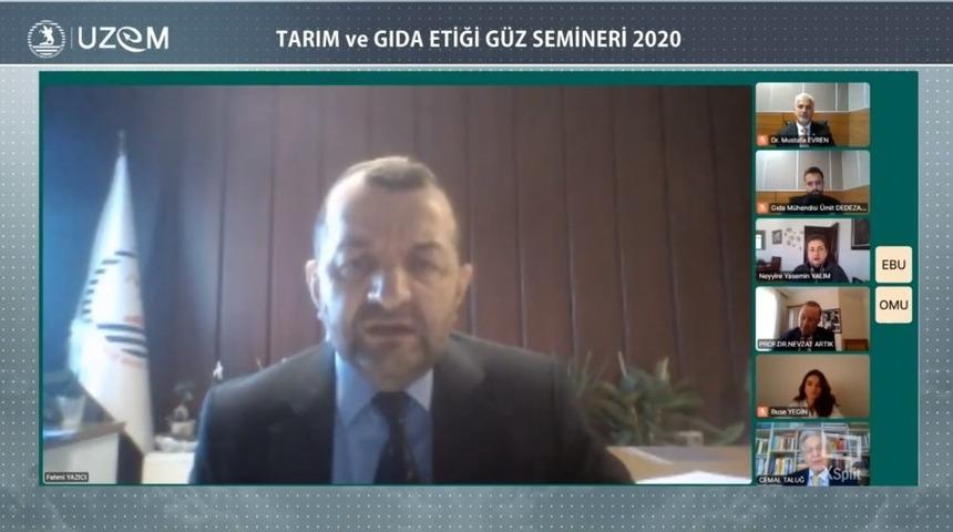 OMÜ Rektör Yardımcısı Fehmi Yazıcı: “Gıda alanında kendimize yetmek zorundayız”