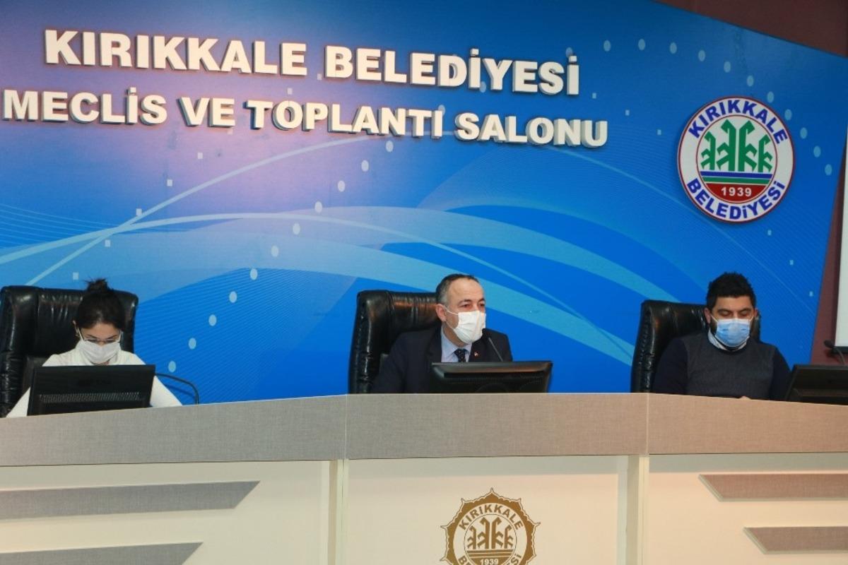 Kırıkkale Belediyesi Aralık ayı meclis toplantısı ger&ccedil;ekleştirildi