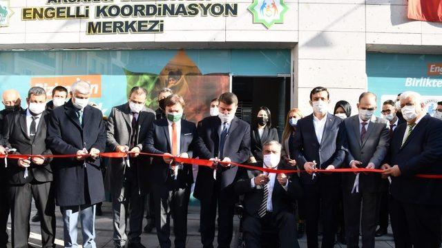 Aksaray’da 3 Aralık Dünya Engelliler Gününde engelli koordinasyon merkezi açıldı