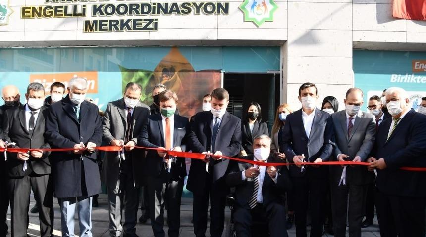 Aksaray&rsquo;da 3 Aralık D&uuml;nya Engelliler G&uuml;n&uuml;nde engelli koordinasyon merkezi a&ccedil;ıldı