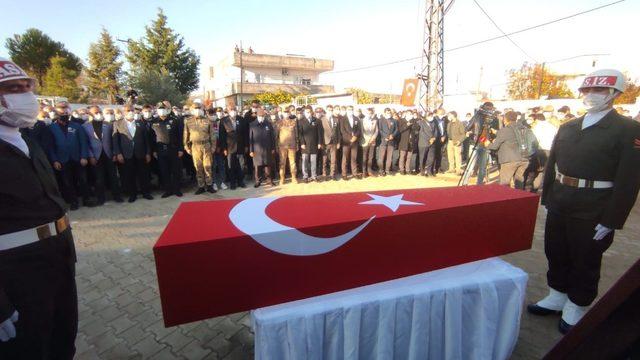 Afrin’de şehit olan asker son yolculuğuna uğurlandı