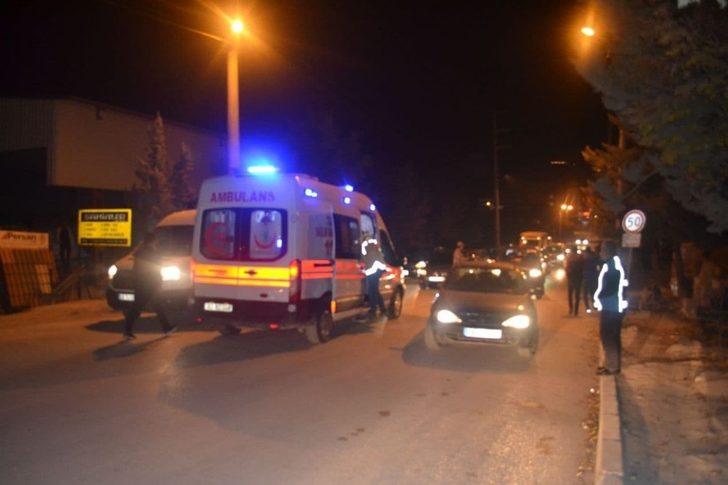 Sipariş götüren kurye kazayı ucuz atlattı G3