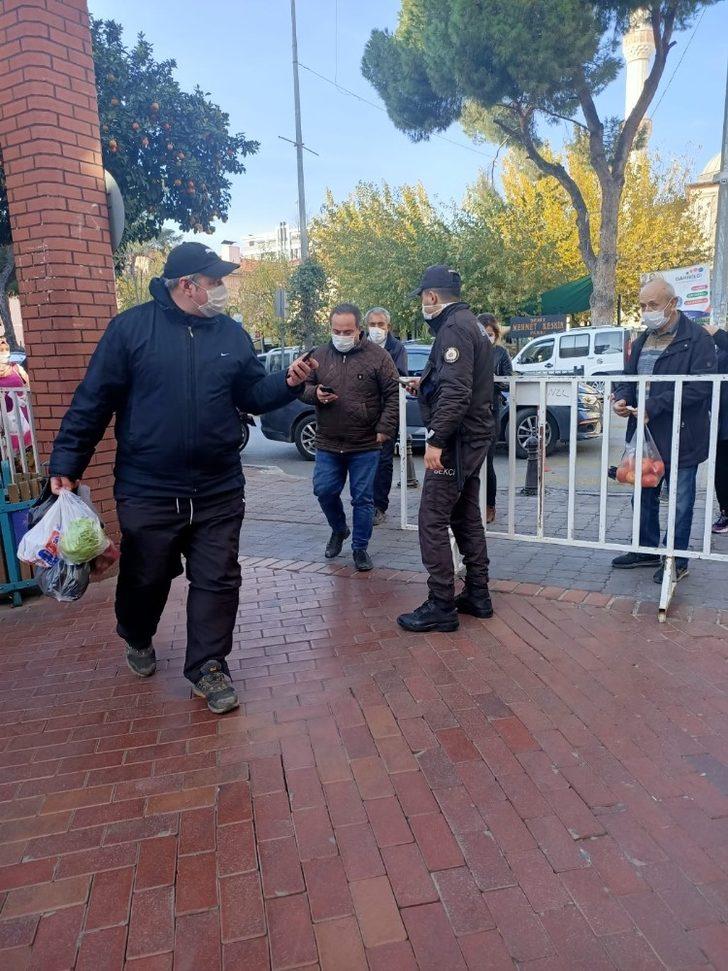 Nazilli Perşembe Pazarında HES Kodu denetimi yapıldı G5