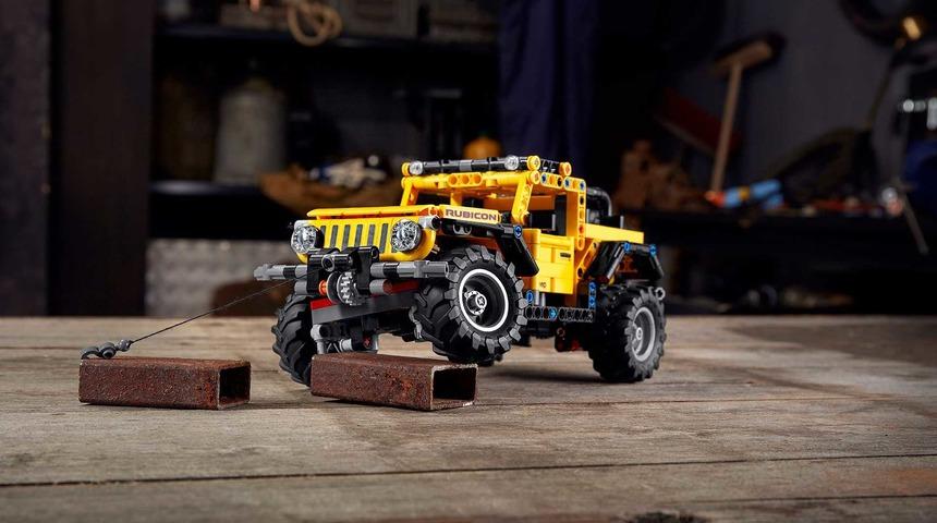 Lego, Off-Road keyfini eve taşımak i&ccedil;in Jeep Wrangler Rubicon kitini tanıttı