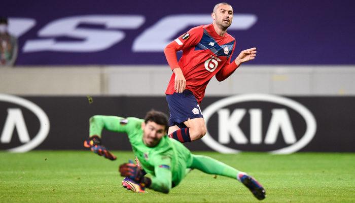 Burak Yılmaz sonradan girdi, Lille'e turu getirdi