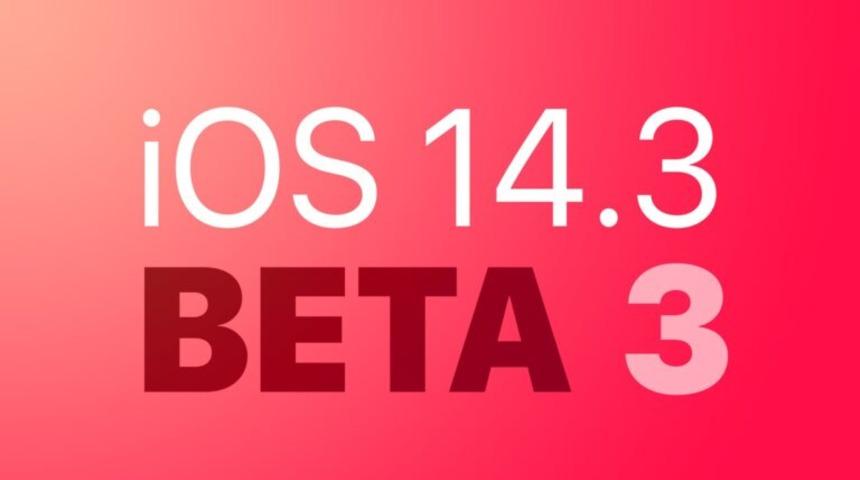 iOS 14.3 Beta 3 ile gelen yenilikler