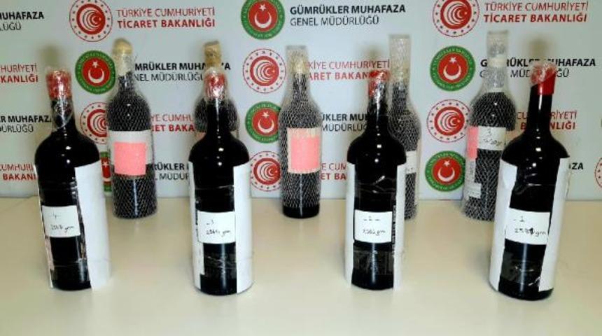 İstanbul Havalimanı'nda sıvı kokain ele geçirildi! Değeri 13 milyon 800 bin lira