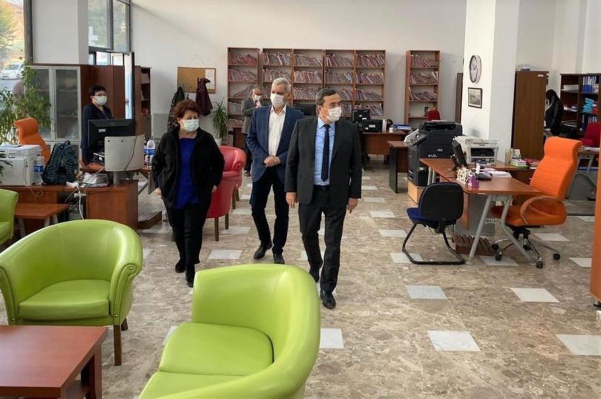 Başkan Batur&rsquo;dan yeni hizmet yerlerine inceleme