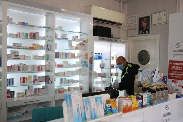 Serdivan’da tüm eczaneler dezenfekte ediliyor G2